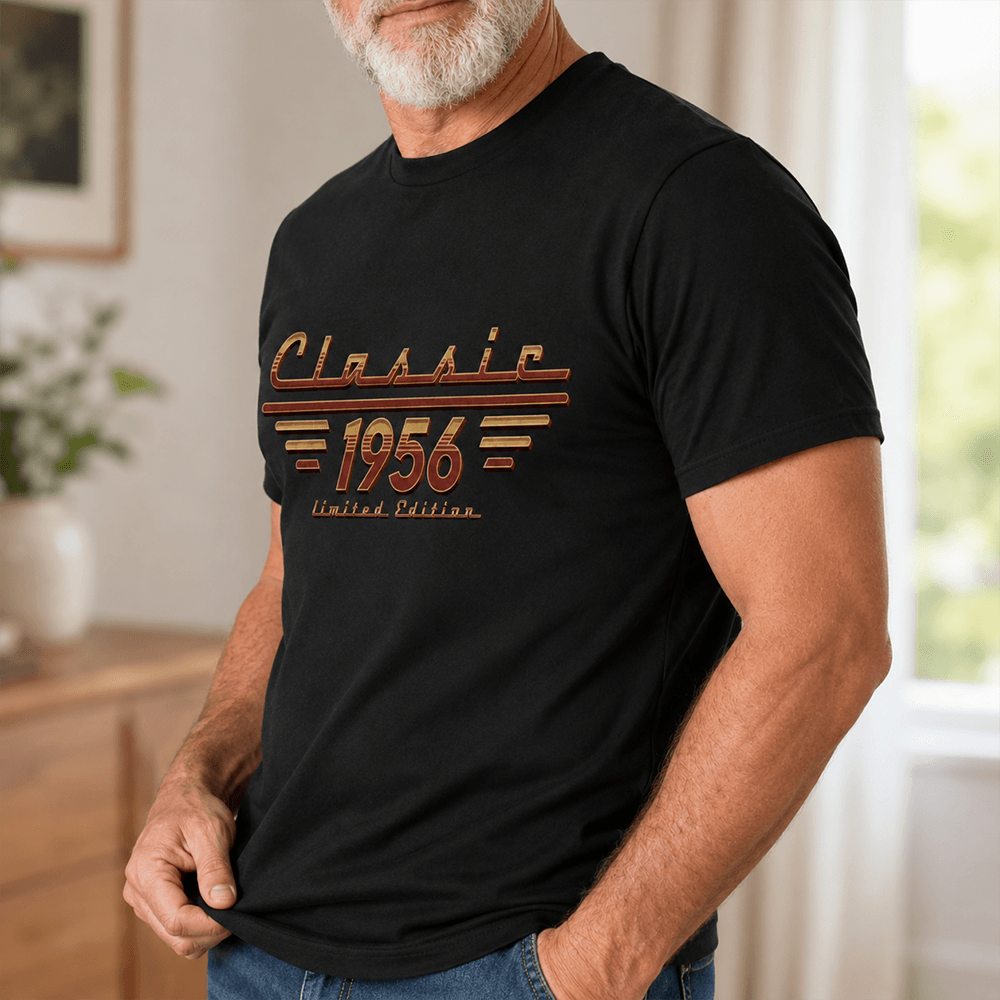 Personalized Retro Limited Edition Classic T-Shirt