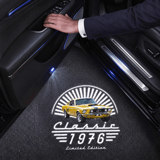 Personalized Open Door Roadster Car Door Projector Lights