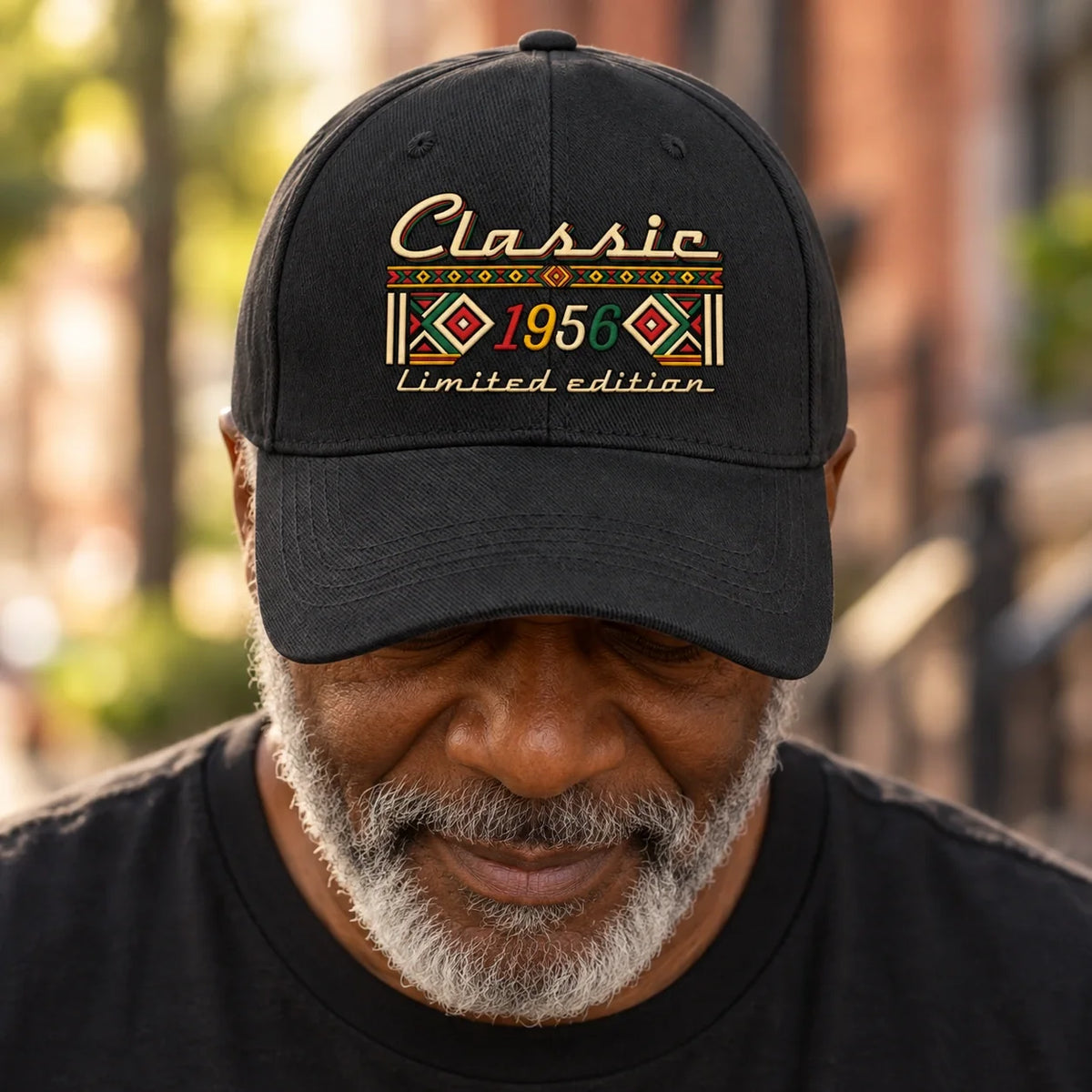 Classic Tee, Personalized Vintage Style Design, Man with Classic Cars, Creative Keepsake Gift for Dad