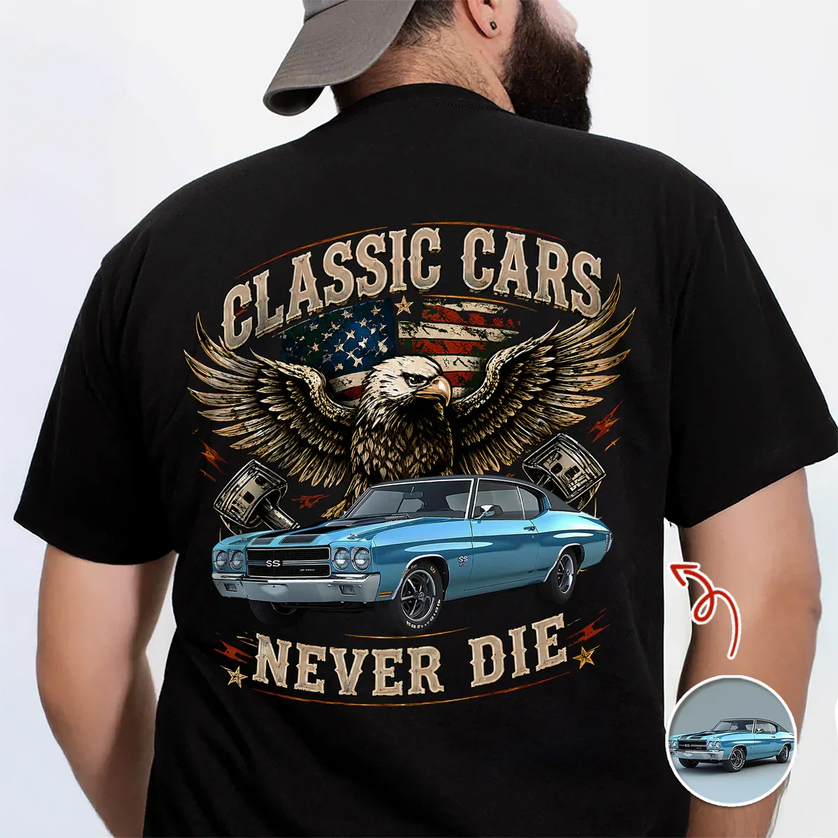 Personalized I'm Not Old I'm Classic Car T-Shirt