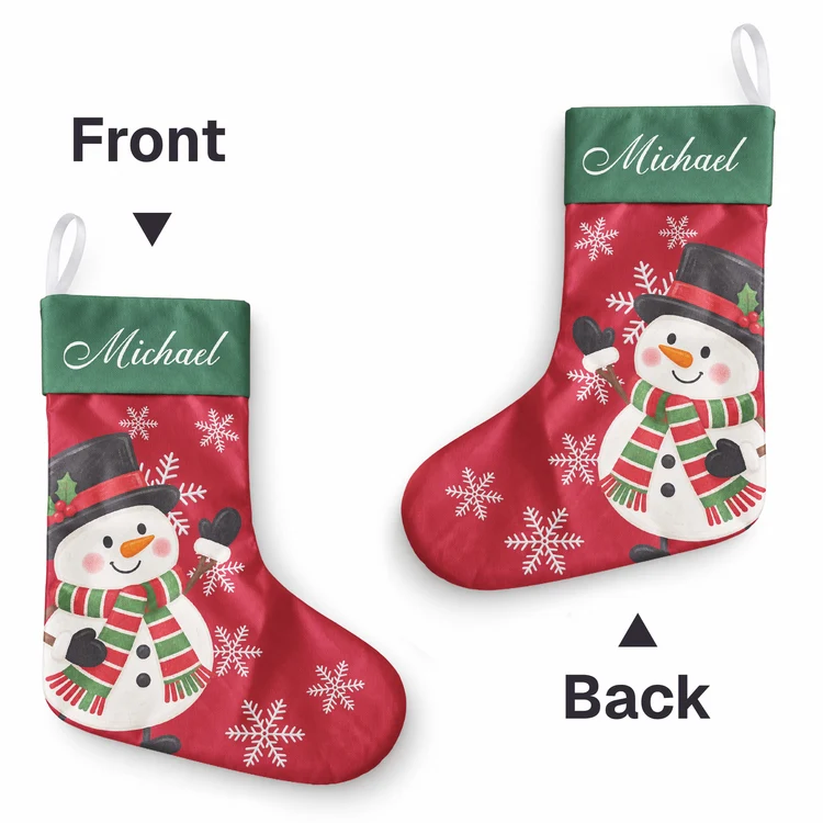 Personalized LED Christmas Stocking Holiday Character