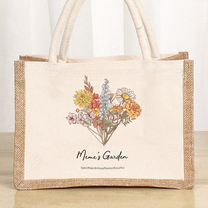 Mama's Garden sind individuell gestaltete Tragetaschen für ihre Kinder