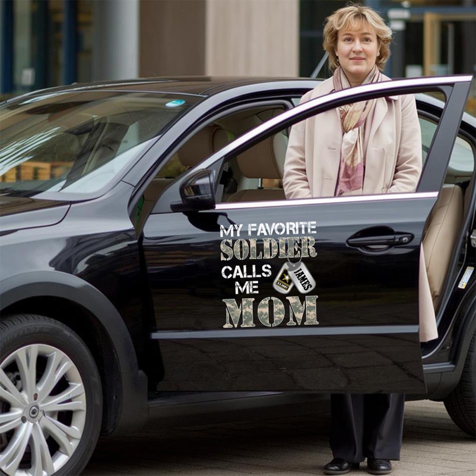 Custom Military Family Car Decal