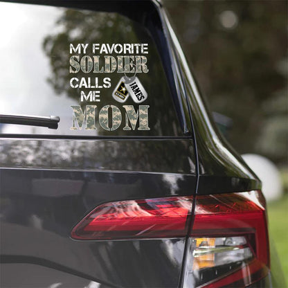 Custom Military Family Car Decal