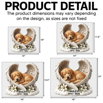 Personalized Pet Memorial Photo Yard Sign