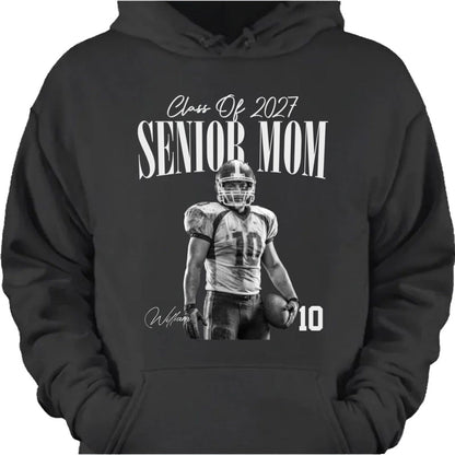 Personalized Class of 2027 Senior Mom Sports Gameday Shirt