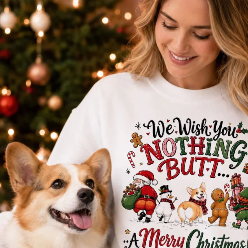 Personalized Nothing Butt a Merry Christmas Shirt
