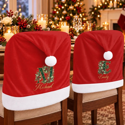 Custom Chair Cover - Personalized Christmas Birthday Gifts For Mom, Dad, Brother, Sister - Twinkle B