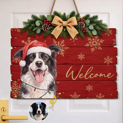 Custom Photo Decor Wood Sign - Personalized Personalized Christmas Birthday Gifts For Dog Cat Lovers