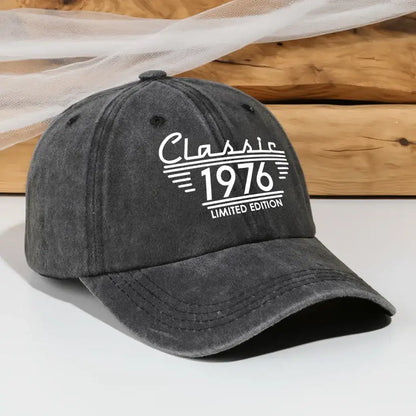 Personalized Classic Limited Edition Denim Cap