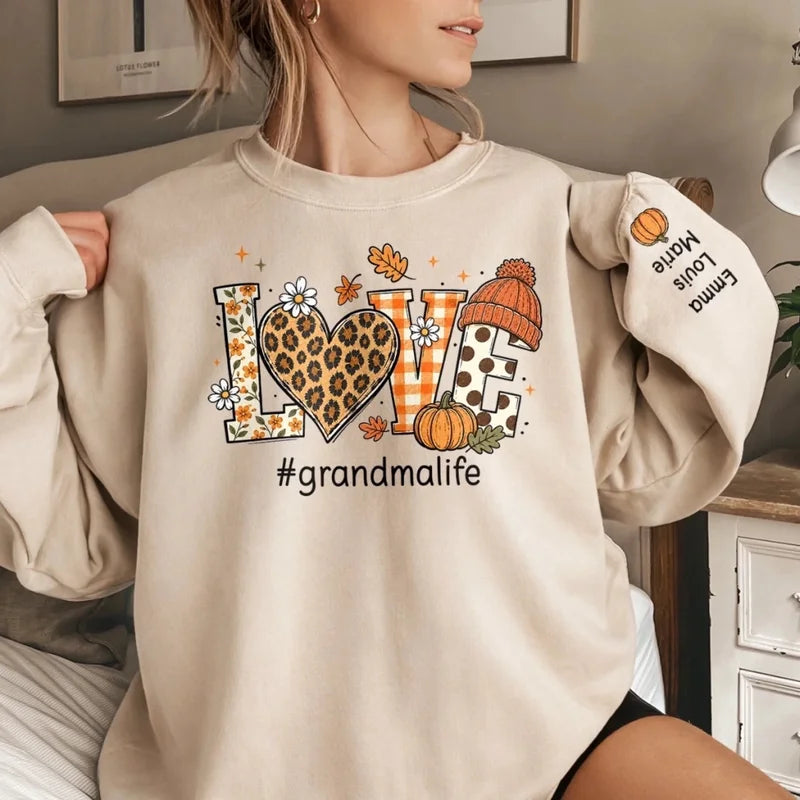 Personalized Chasing Golden Moments Family Sweatshirt