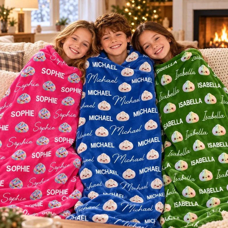 Sweet Little World - Personalized Fleece Blanket