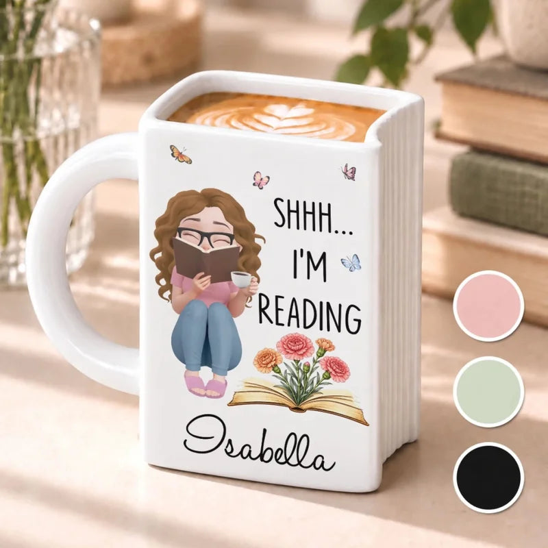 Custom Best Friend, Christmas & Birthday Friendship Keepsake Gift • Do Not - Personalized Book Shape