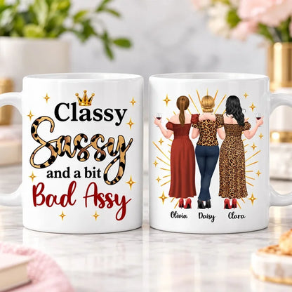 Classy Sassy Besties - Personalized Coffee Mug