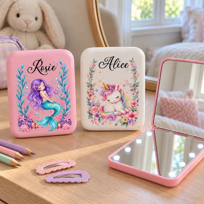 Love Little Kids - Personalized LED Pocket Mirror