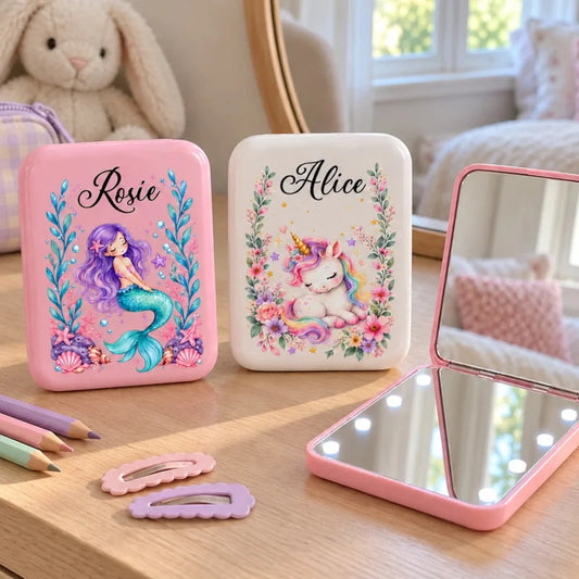 Love Little Kids - Personalized LED Pocket Mirror