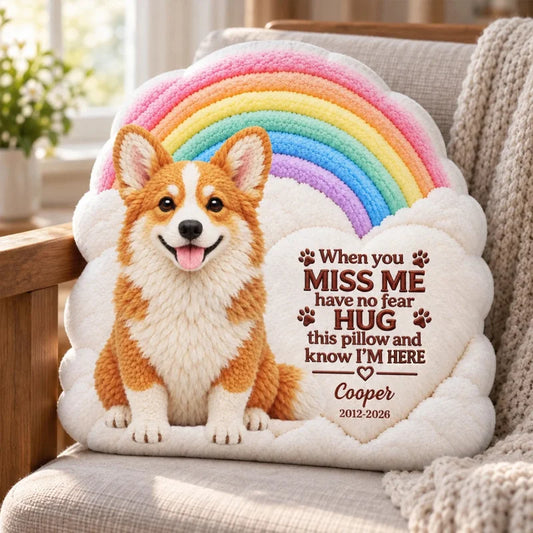 I Am Here - Personalized Shaped Pillow