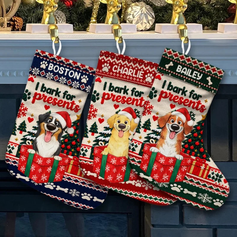 Merry FurEver - Personalized Christmas Stocking