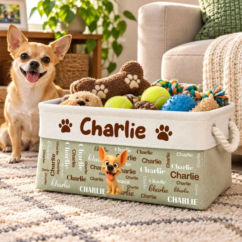 Cute Toys Collection - Personalized Storage Basket