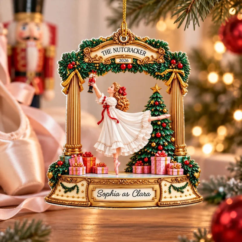 Her Stage Her Christmas Story - Personalized Acrylic Ornament