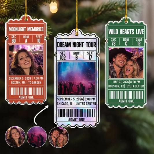 Unforgettable Concert - Personalized Acrylic Ornament
