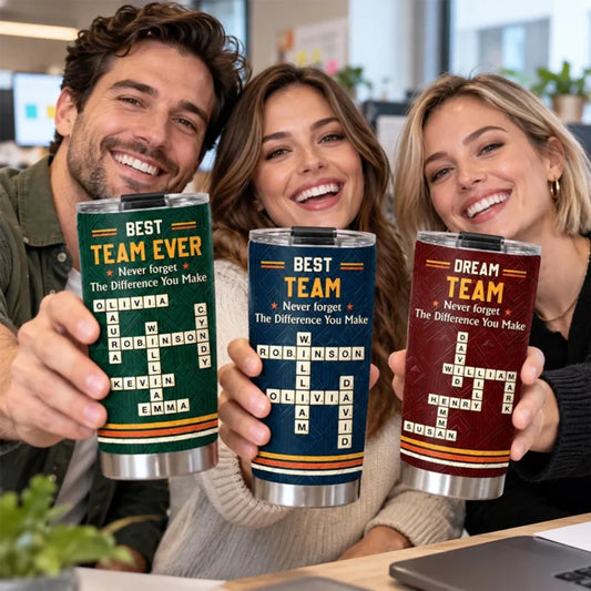 Never forget The Difference You Make - Personalized Tumbler