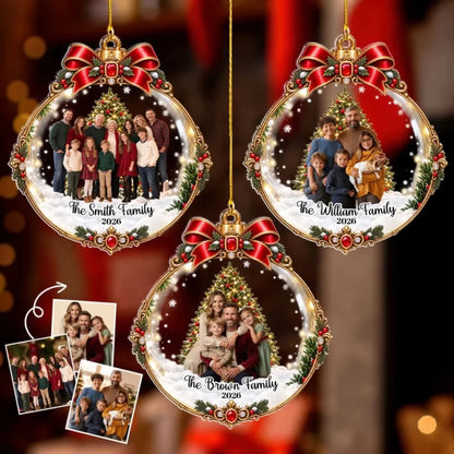 Our Christmas Memory - Personalized Acrylic Ornament