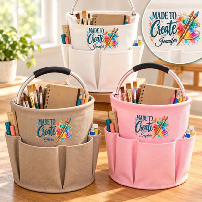 Custom Name Made to Create Gifts For Artists - Personalized Gardening Tool Bag