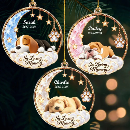 Loving You - Personalized 3D Effect Acrylic Ornament