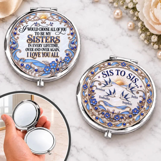 Chosen in Every Lifetime - Personalized Compact Mirror