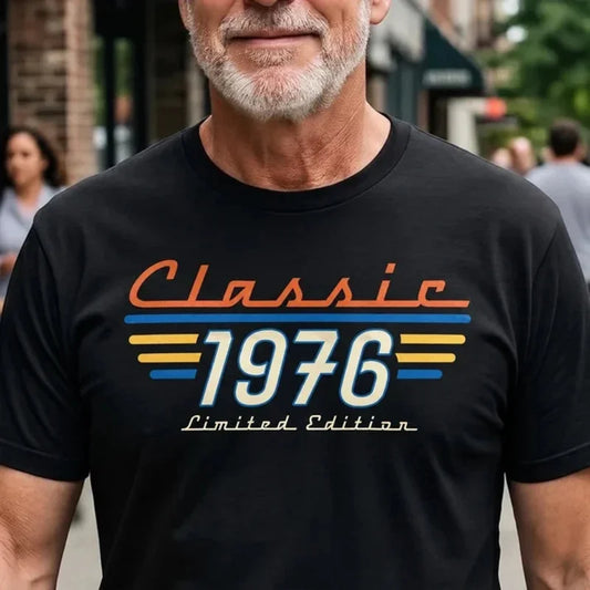Personalized Retro 70s Typography Urban Custom Classic T-Shirt