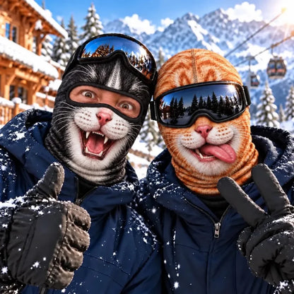 Personalized Realistic Pet Funny Animal Ski Mask