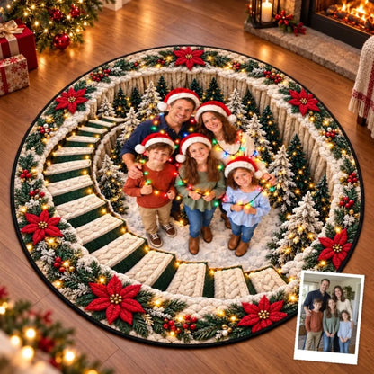 Personalized Family Photo Christmas Tree Celebration Decor
