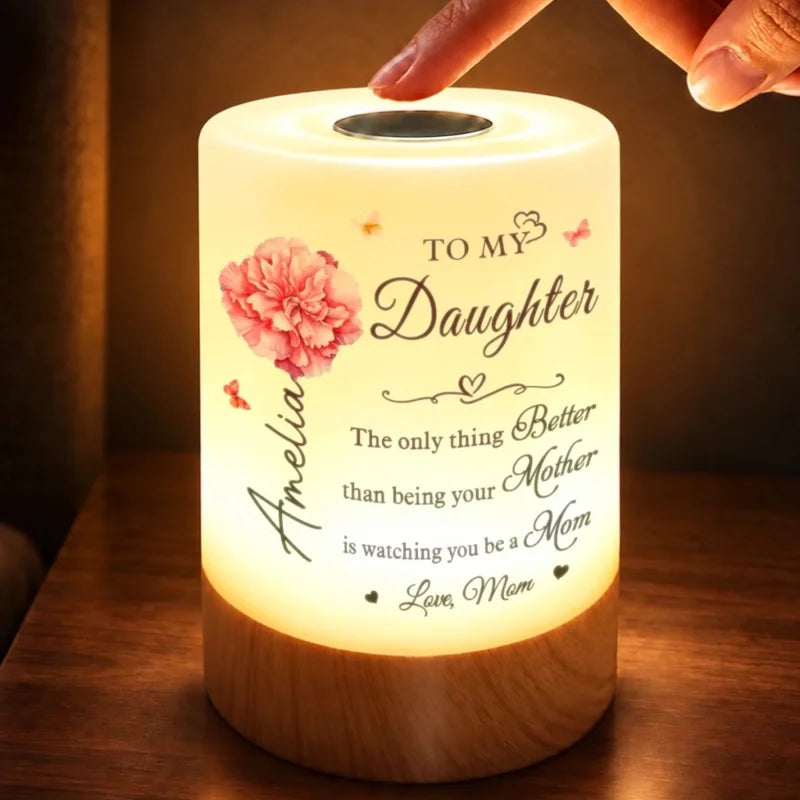 Personalized Name Daughter Gifts from Mom Night Light