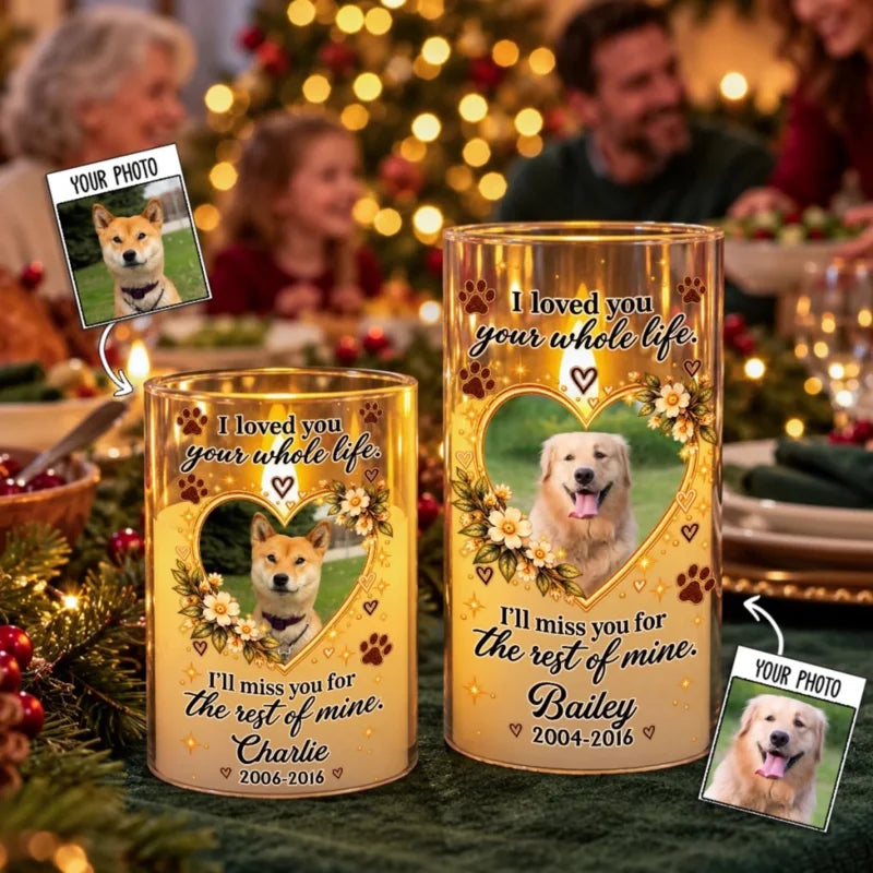 Personalized The Rest of My Life Pillar Candle