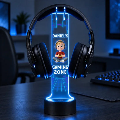 Favorite Gaming Zone - Personalized Headphone Stand