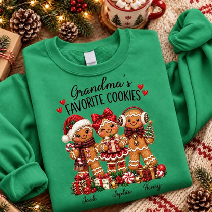 Personalized Grandmas Favorite Cookies Classic Tee