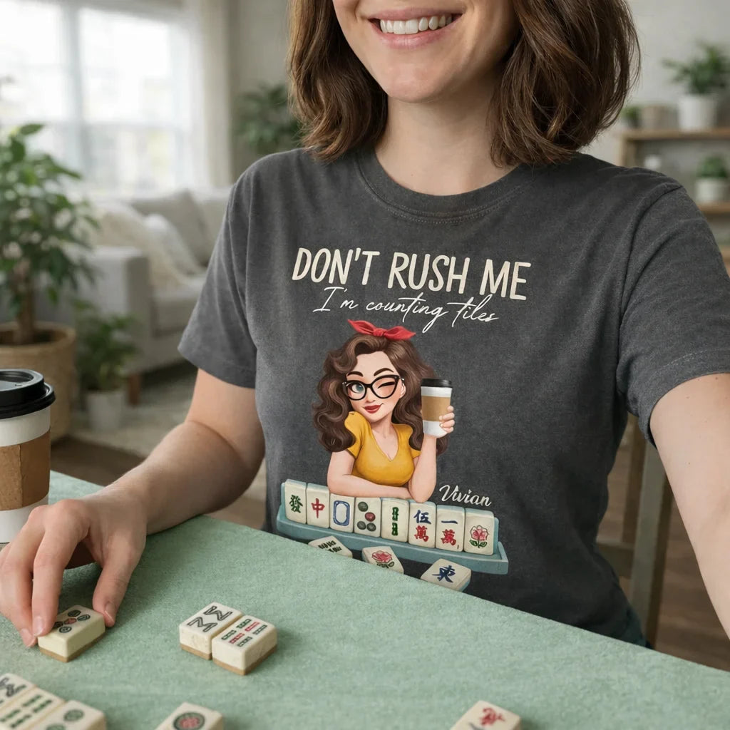 Personalized Mahjong Classic Tee