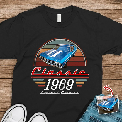 Custom Classic Car Photo T-Shirt
