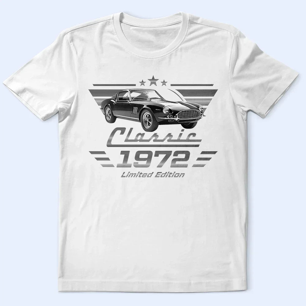 Custom Vintage Car Photo Classic T-Shirt