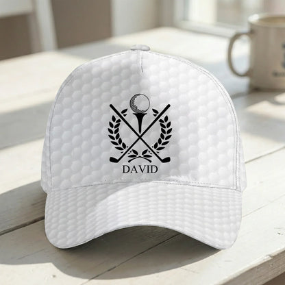 Personalized Golf Monogram Classic Cap