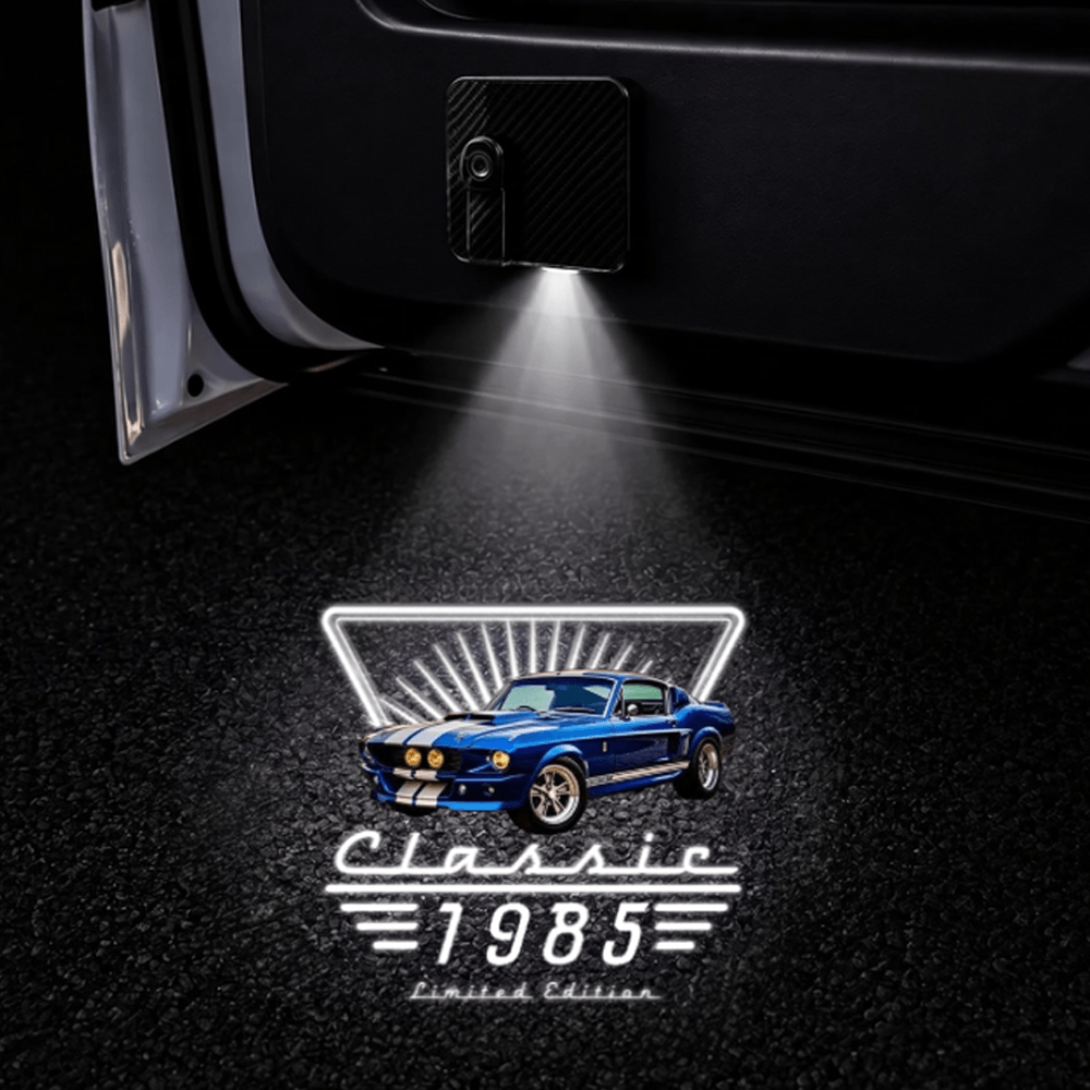 Personalized Open Door Roadster Car Door Projector Lights