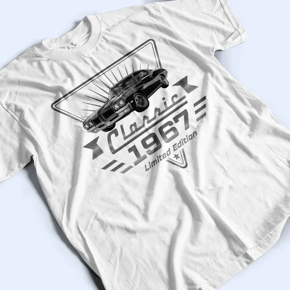 Custom Vintage Car Photo Classic T-Shirt