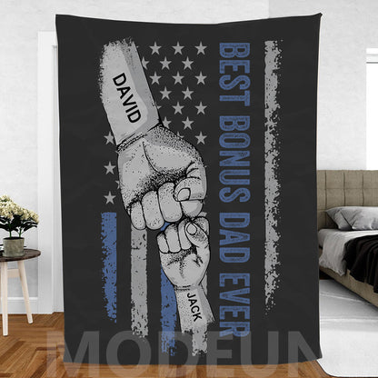 🏆BEST DAD EVER Customized Blanket