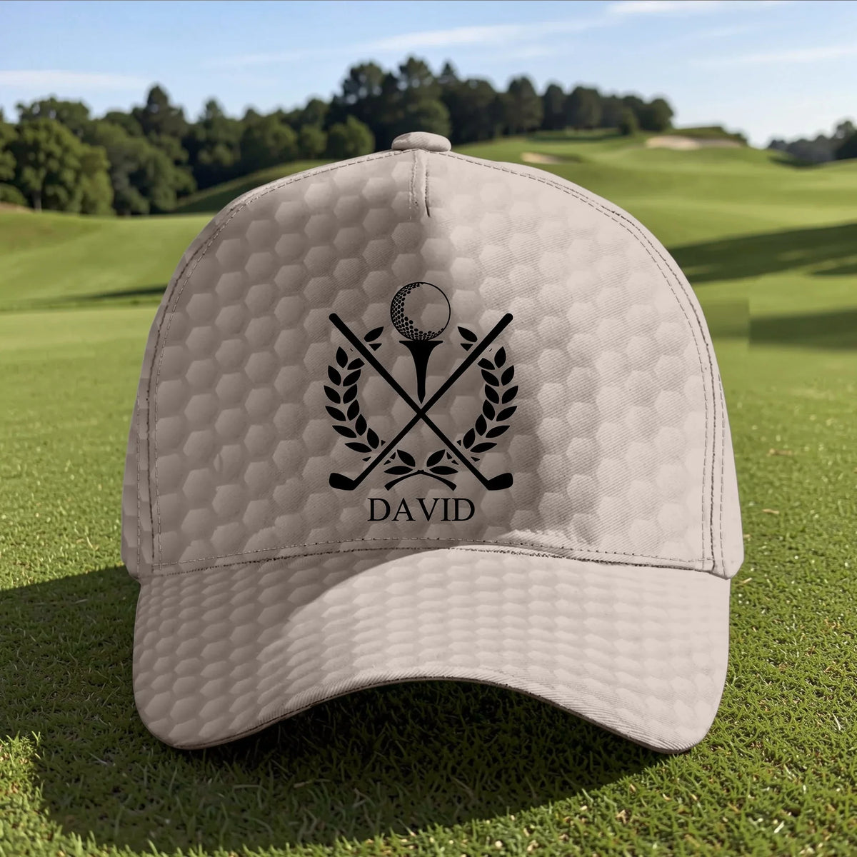 Personalized Golf Monogram Classic Cap
