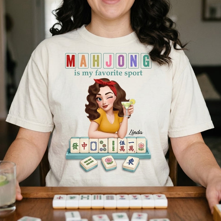 Personalized Mahjong Classic Tee