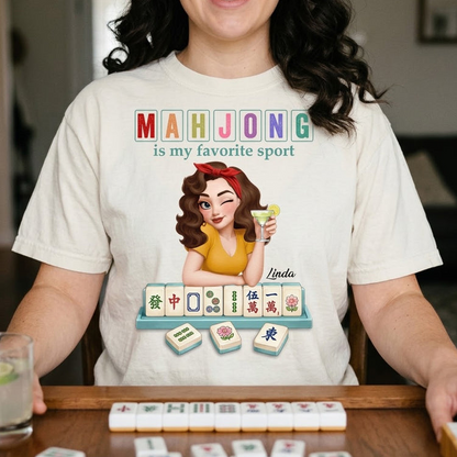 Personalized Mahjong Classic Tee