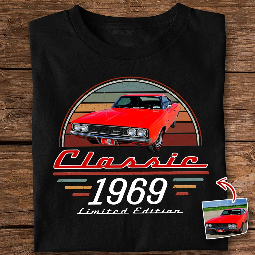 Custom Classic Car Photo T-Shirt