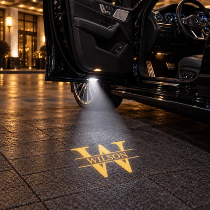 Personalized Car Door Welcome Projector Nighttime Entry Lights