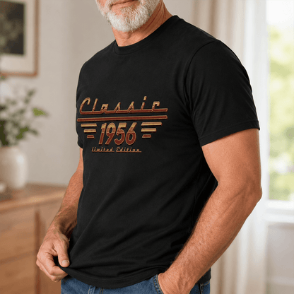 Personalized Retro Limited Edition Classic T-Shirt